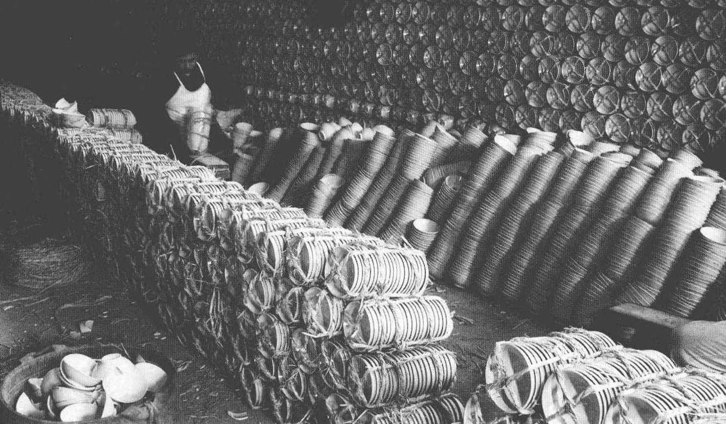 二、传统钧窑民用粗瓷的包装方法